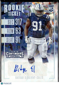 Hassan Ridgeway 2016 Contenders Auto Autograph Cracked Ice 14/24 Longhorns Colts