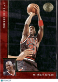 Michael Jordan 1996 Upper Deck SP Championship Series #17 Chicago Bulls