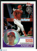 Shohei Ohtani 2018 Topps Chrome '83 Silver Pack RC Rookie #145 LA Angels