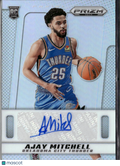 Ajay Mitchell 2024-25 Prizm Deca Auto Autograph RC Oklahoma City Thunder