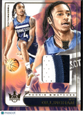 Rob Dillingham 2024-25 Court Kings 3 Color Jersey Patch RC Timberwolves