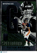 Peyton Manning 2021 Donruss Elite Spellbound Green "G" Denver Broncos