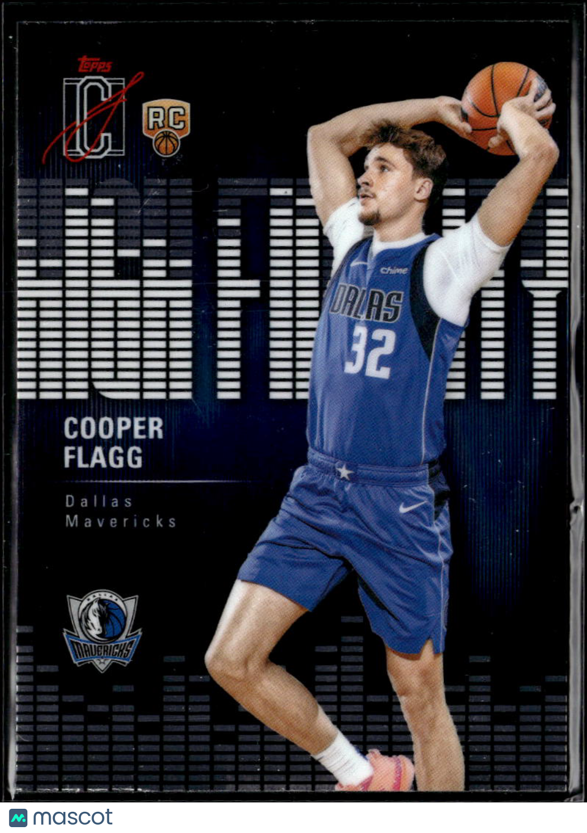 Cooper Flagg 2026 Topps Signature Class High Fidelity Rookie RC Dallas Mavericks