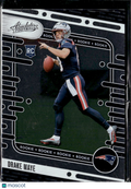 Drake Maye 2024 Absolute Rookie RC New England Patriots