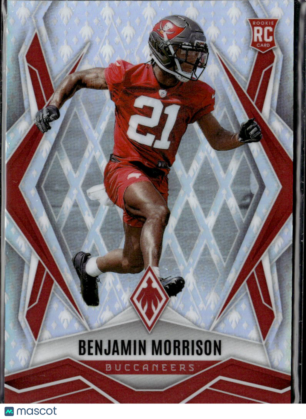 Benjamin Morrison 2025 Phoenix Logo Rookie RC /149 Tampa Bay Buccaneers