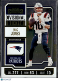 Mac Jones 2023 Contenders Divisional Ticket 27/149 New England Patriots