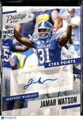 Jamar Watson 2021 Prestige Draft Auto Autograph RC Kentucky Wildcats