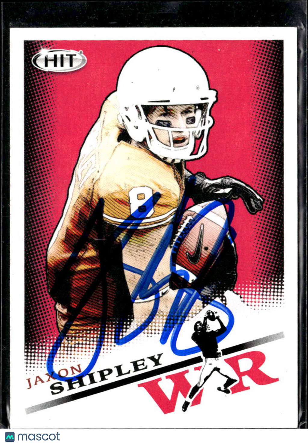 Jaxon Shipley 2015 SAGE HIT IP Auto Autograph RC Texas Longhorns