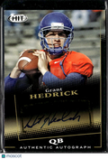 Grant Hedrick 2015 SAGE HIT Auto Autograph RC Boise State Broncos