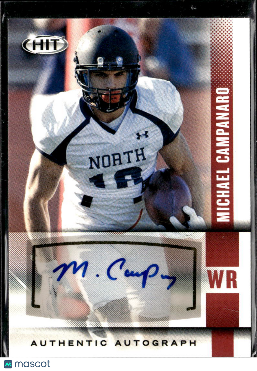 Michael Campanaro 2014 SAGE HIT Auto Autograph RC Raiders