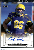 Nick Boyle 2015 Leaf Draft Auto Autograph RC Delaware Fightin' Blue Hens
