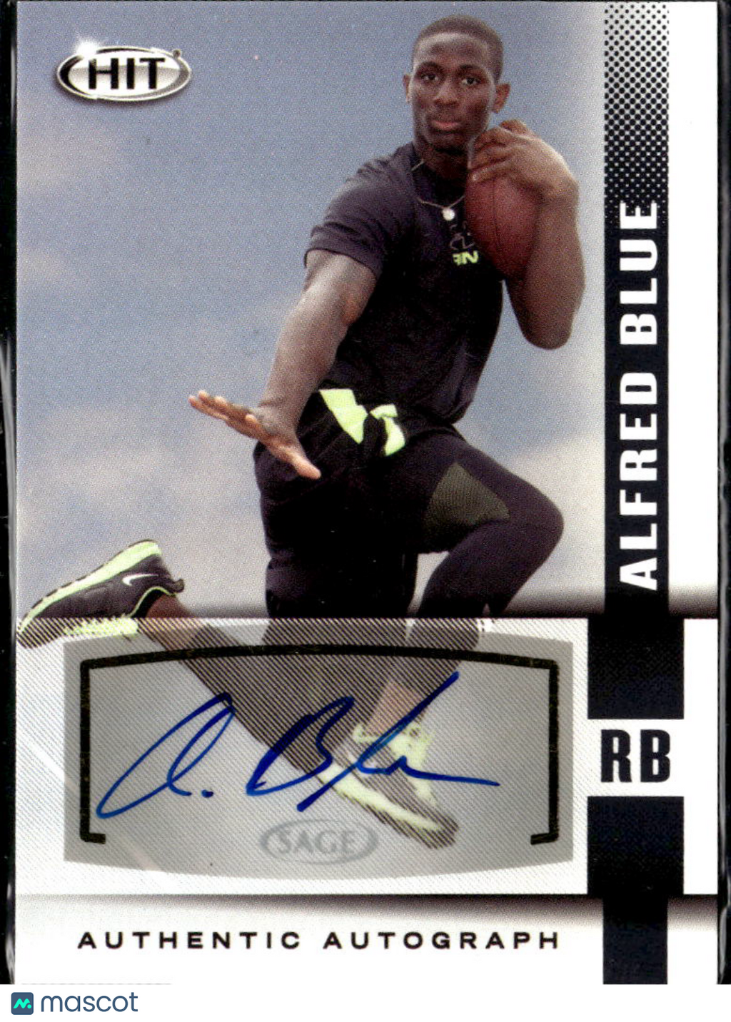 Alfred Blue 2014 SAGE HIT Auto Autograph RC LSU Tigers