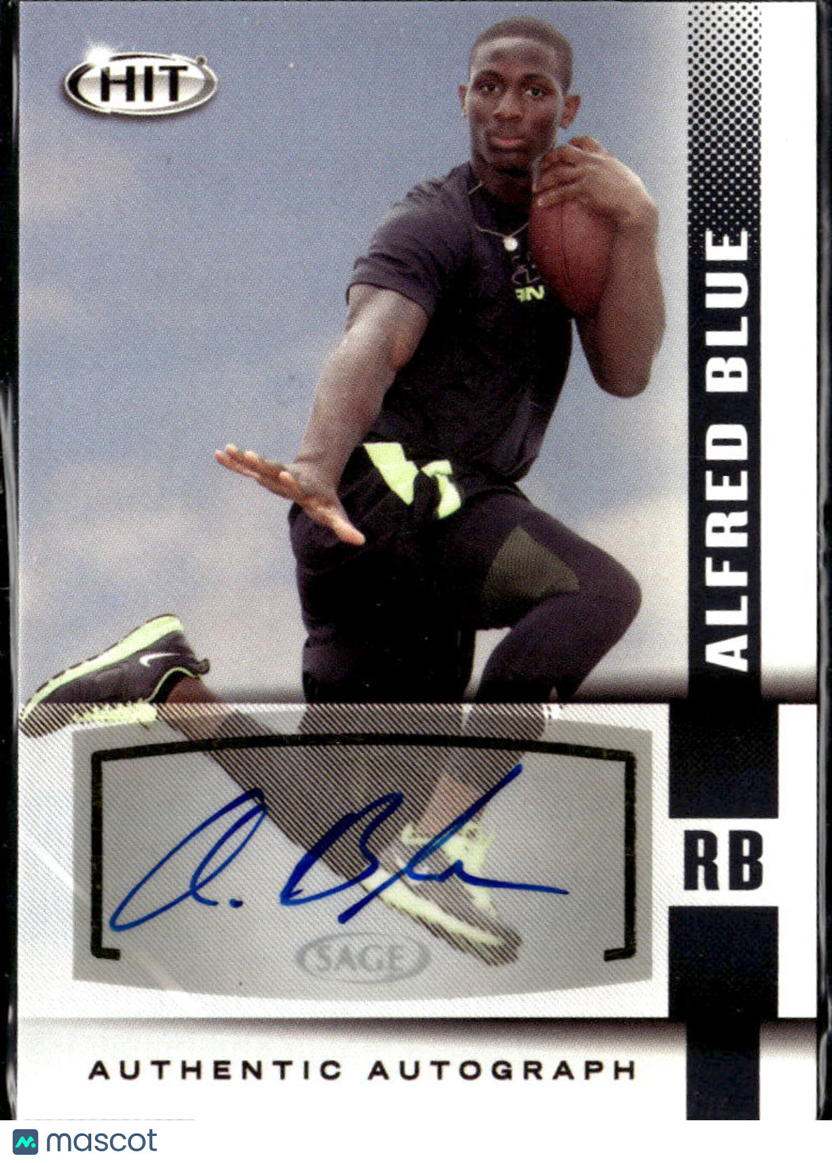 Alfred Blue 2014 SAGE HIT Auto Autograph RC LSU Tigers