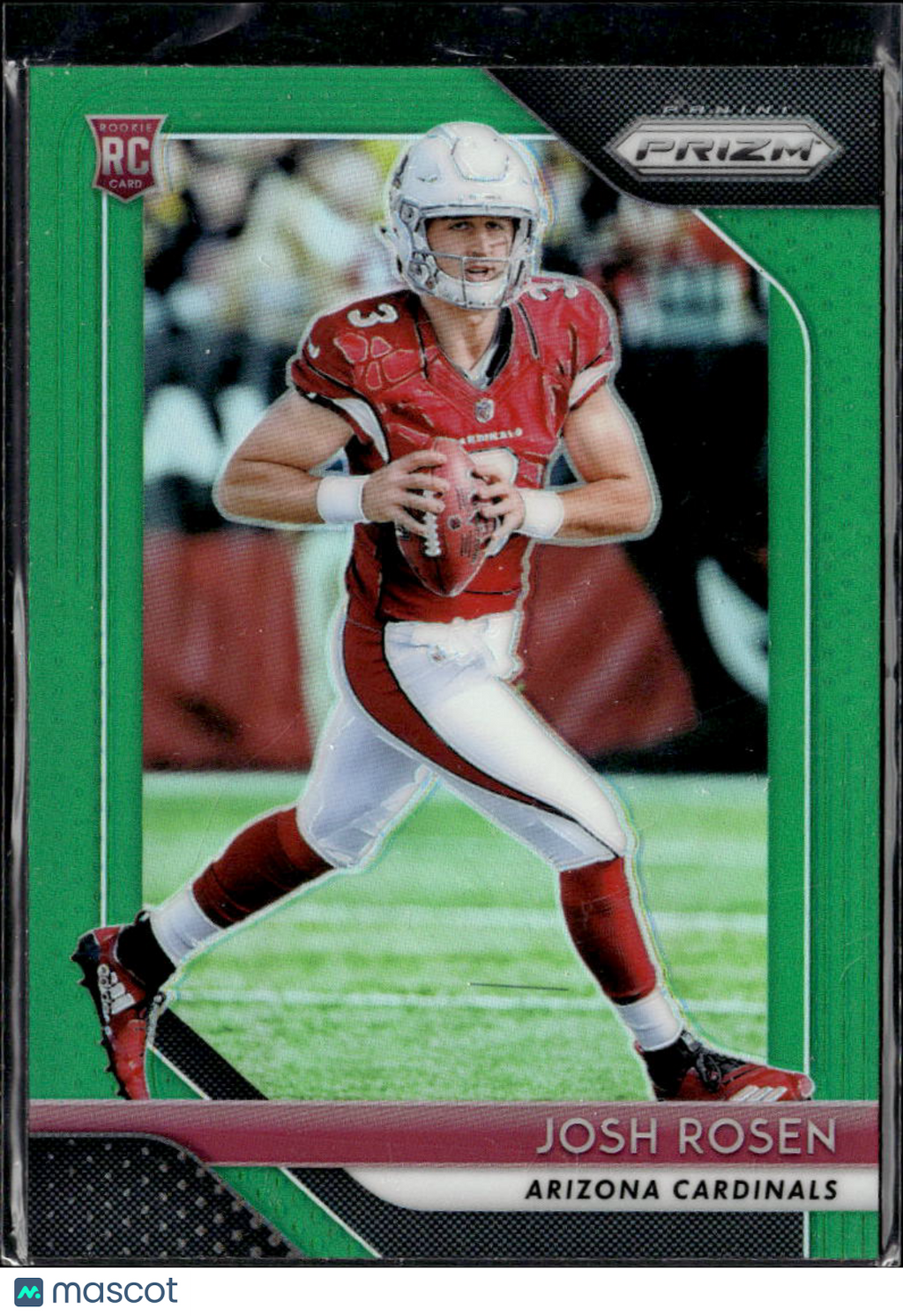 Josh Rosen 2018 Panini Prizm RC Green Rookie Arizona Cardinals