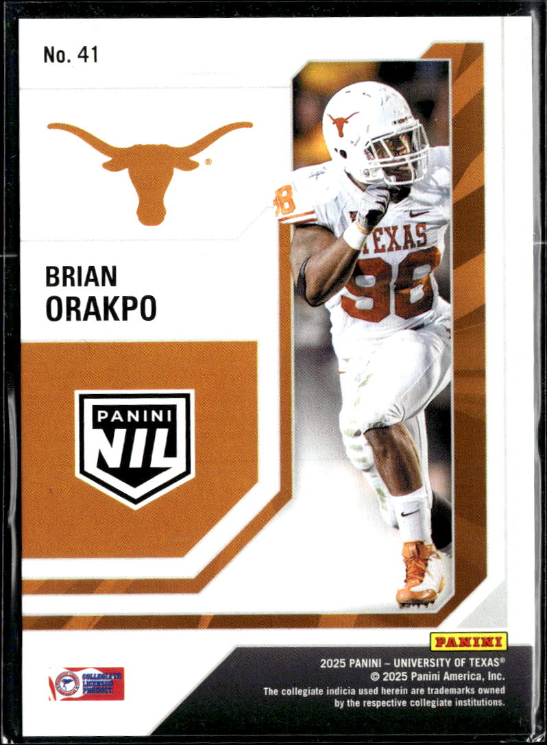Brian Orakpo 2025 Contenders Legendary Contenders 151/199 Texas Longhorns