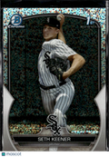 Seth Keener 2023 Bowman Chrome 1st Speckle Refractor Chicago White Sox