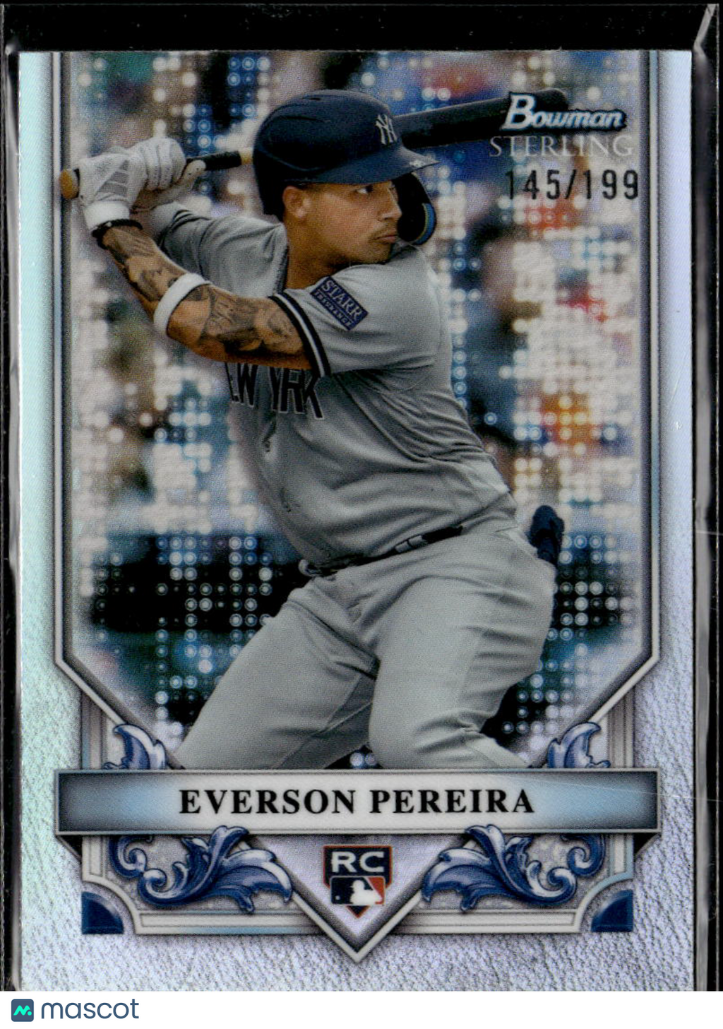Everson Pereira 2024 Bowman Sterling RC Refractor /199 New York Yankees