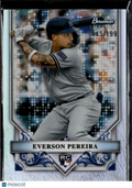 Everson Pereira 2024 Bowman Sterling RC Refractor /199 New York Yankees