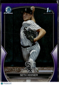 Seth Keener 2023 Bowman Chrome 1st Purple Refractor /250 Chicago White Sox