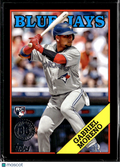 Gabriel Moreno 2023 Topps '88 Rookie RC Black /299 Toronto Blue Jays