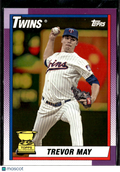 Trevor May 2015 Topps '90 GOLD 33/50 Minnesota Twins