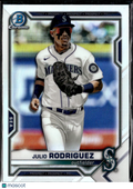 Julio Rodriguez 2020 Bowman Chrome Prospect Refractor Seattle Mariners