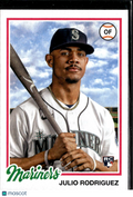 Julio Rodriguez 2022 Topps Heritage Rookie RC Seattle Mariners