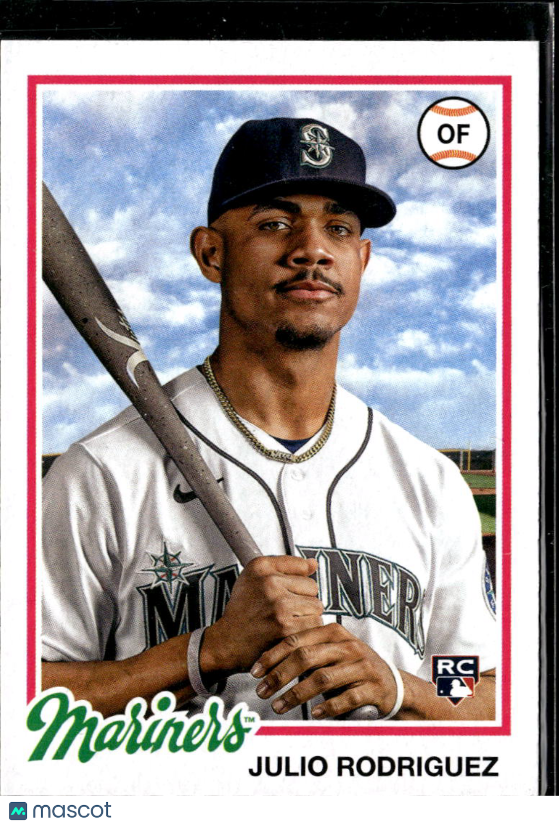 Julio Rodriguez 2022 Topps Heritage Rookie RC Seattle Mariners
