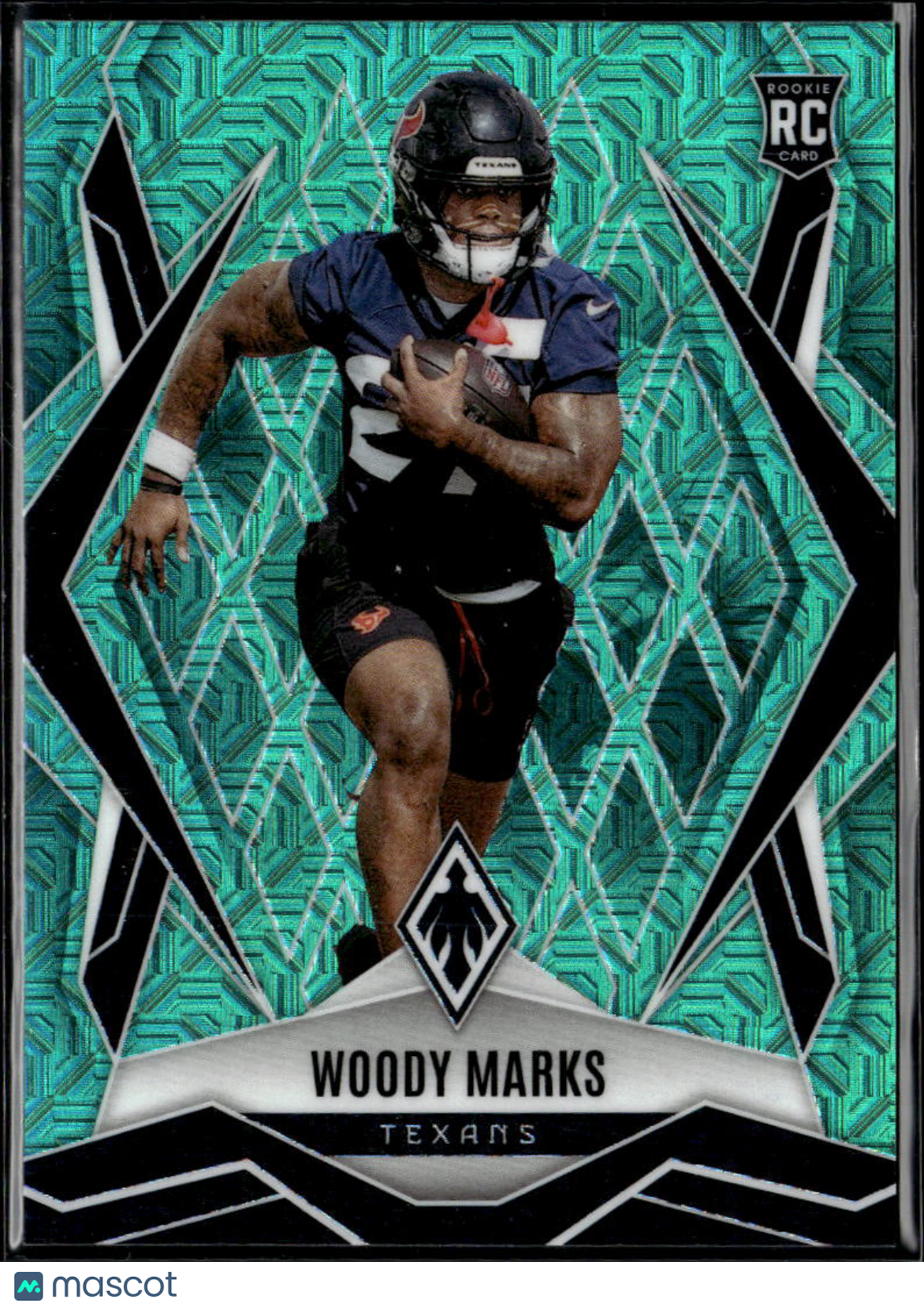 Woody Marks 2025 Phoenix Teal Rookie RC 32/50 Houston Texans
