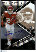 Skyy Moore 2022 Panini Black Auto Autograph RC 9/25 Kansas City Chiefs