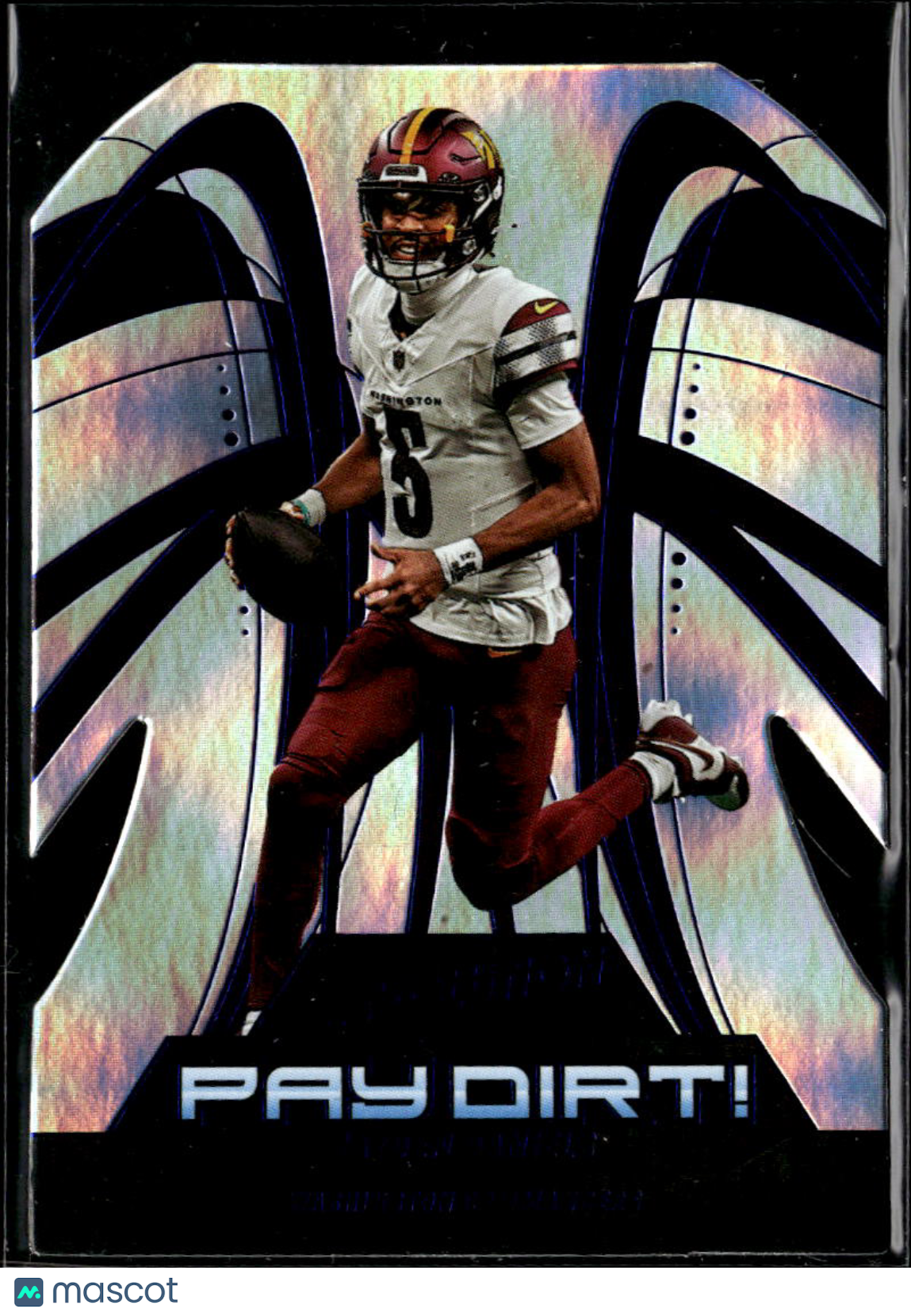 Jayden Daniels 2025 Revolution Pay Dirt! Infinite SSP 4/8 Washington Commanders