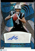 Tetairoa McMillan 2025 Revolution Auto Autograph RC 146/299 Carolina Panthers