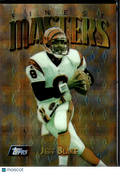 Jeff Blake 1997 Topps Finest Masters Rare Atomic Refractor Cincinnati Bengals