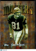 Carl Pickens 1997 Topps Finest Masters Rare Atomic Refractor Cincinnati Bengals