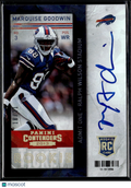 Marquise Goodwin 2013 Contenders Auto Autograph Cracked Ice /21 Longhorns Bills