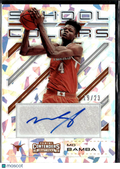 Mo Bamba 2018 Contenders Auto Autograph Cracked Ice RC 19/23 Texas Longhorns