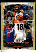 Cincinnati Bengals 2014 Topps Team Card GOLD 1372/2014