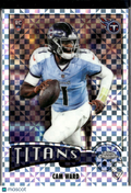 Cam Ward 2025 Topps Chrome '75 RC Rookie X-Fractor Tennessee Titans