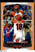 Cincinnati Bengals 2014 Topps Team Card Orange 57/96