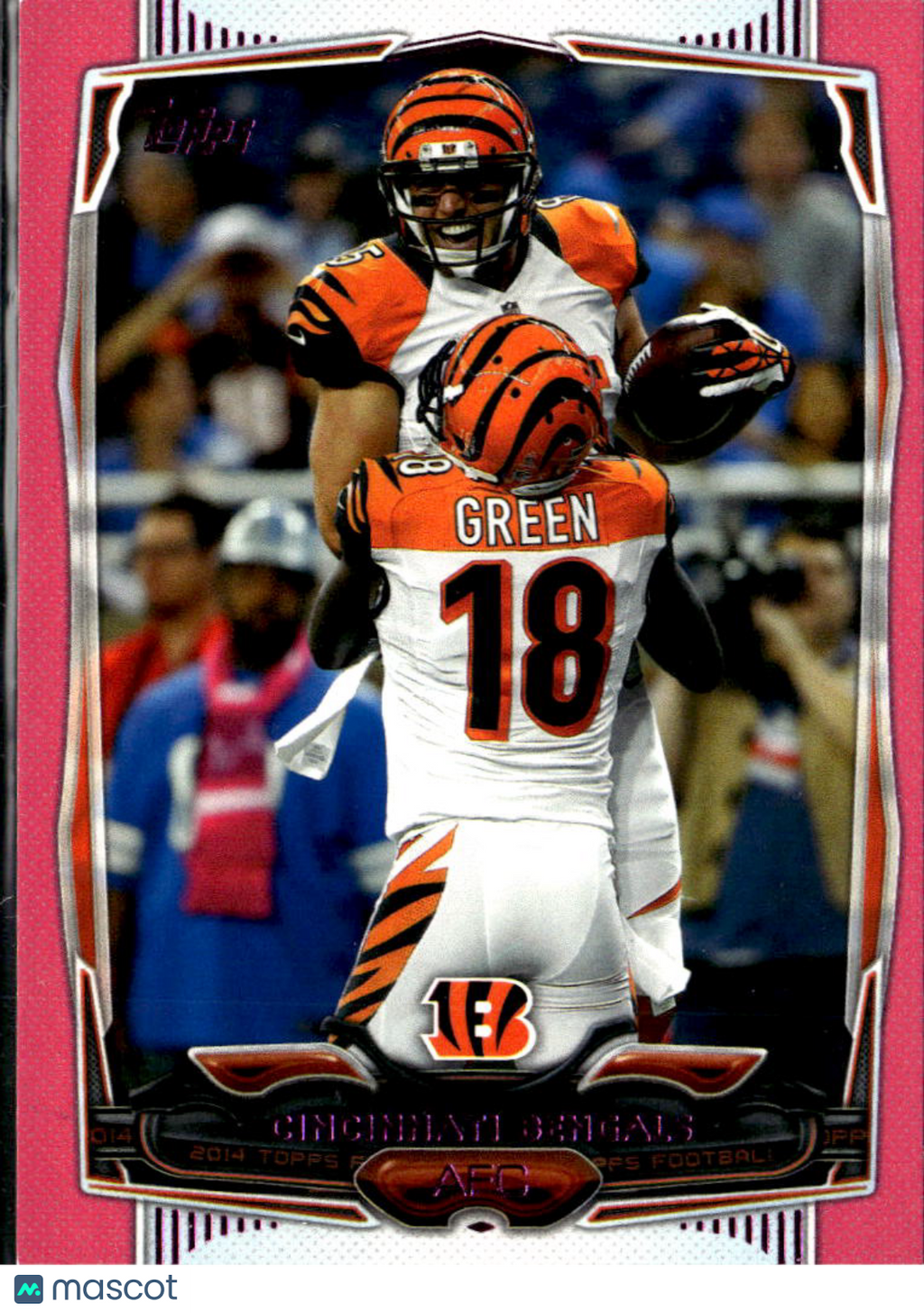 Cincinnati Bengals 2014 Topps Team Card Pink 144/499