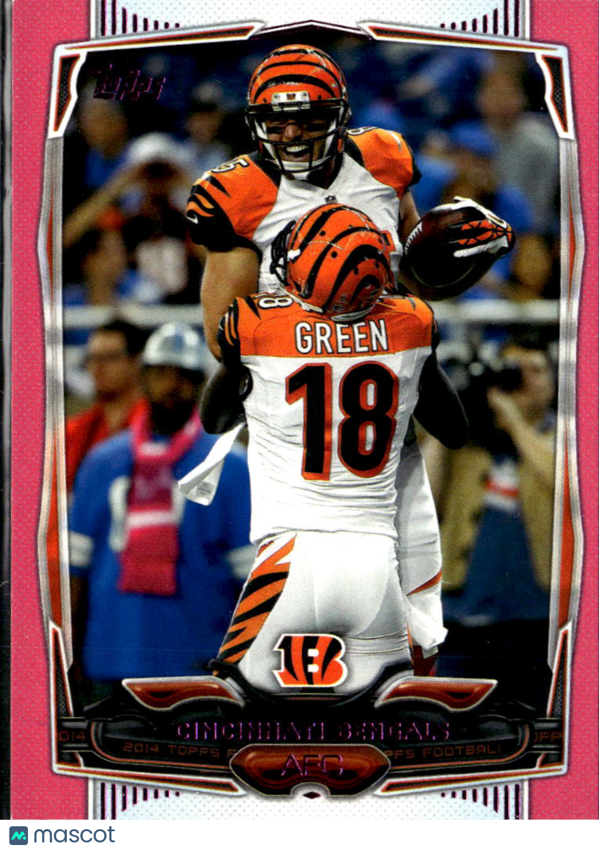 Cincinnati Bengals 2014 Topps Team Card Pink 144/499