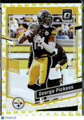 George Pickens 2023 Optic Yellow Flex 10/149 Pittsburgh Steelers