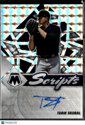 Tarik Skubal 2022 Mosaic Scripts Auto Autograph Dodgers Detroit Tigers