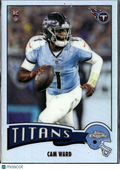 Cam Ward 2025 Topps Chrome '75 Rookie RC Refractor Tennessee Titans