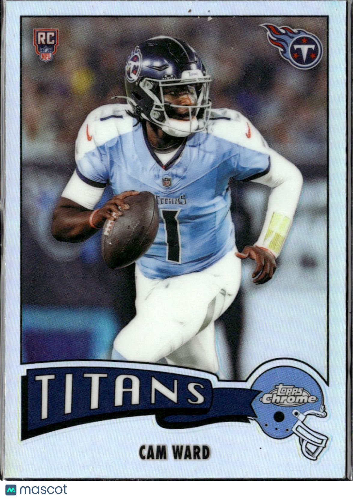Cam Ward 2025 Topps Chrome '75 Rookie RC Refractor Tennessee Titans