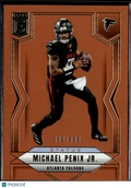 Michael Penix Jr. 2025 Elite Orange Status 280/849 Atlanta Falcons