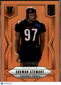 Shemar Stewart 2025 Elite Orange Status RC 799/849 Cincinnati Bengals