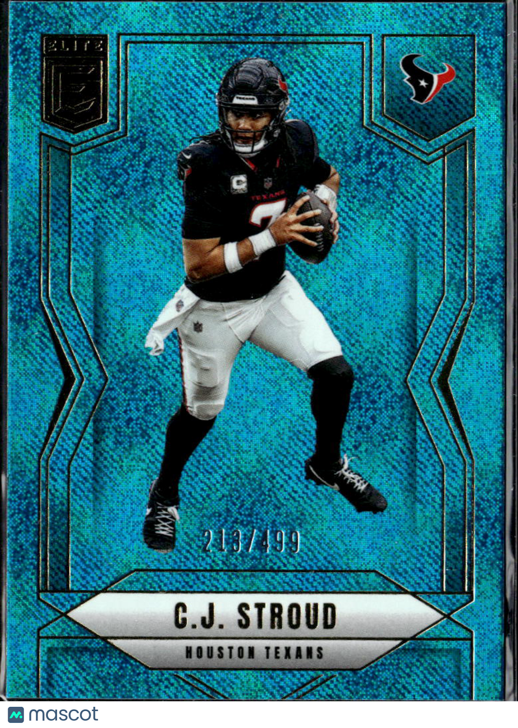 C.J. Stroud 2025 Elite Teal 213/499 Houston Texans