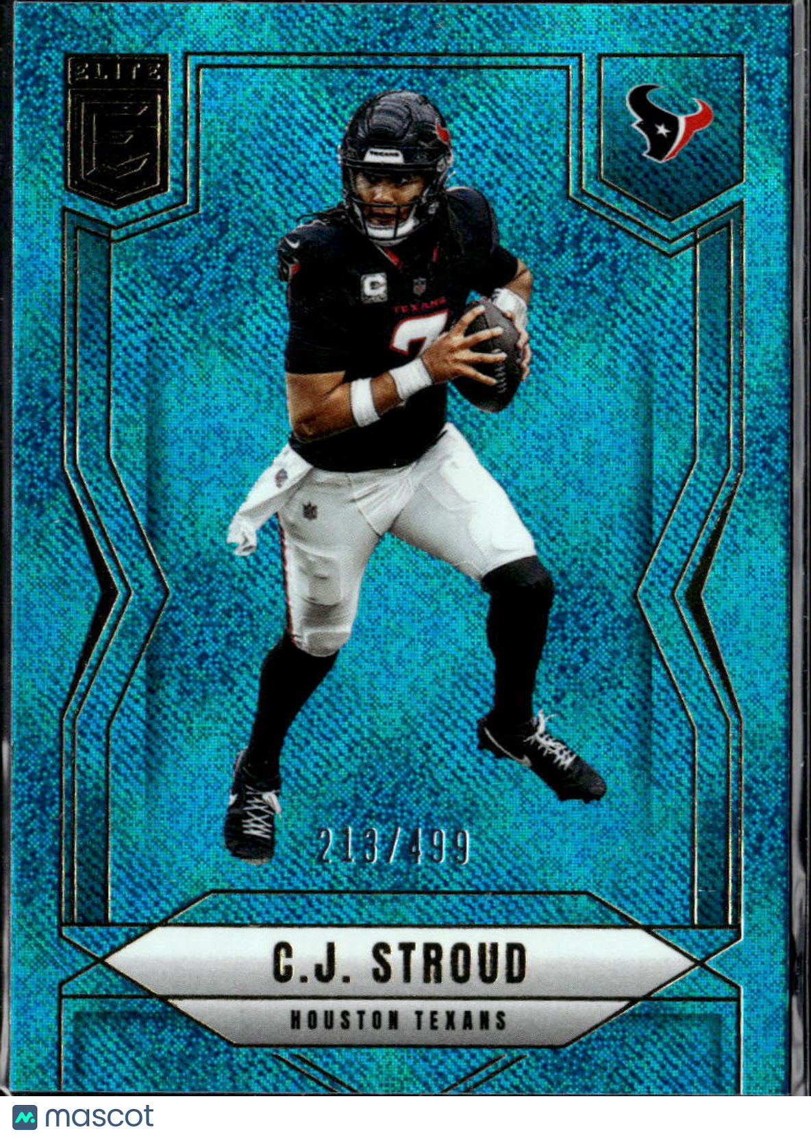 C.J. Stroud 2025 Elite Teal 213/499 Houston Texans