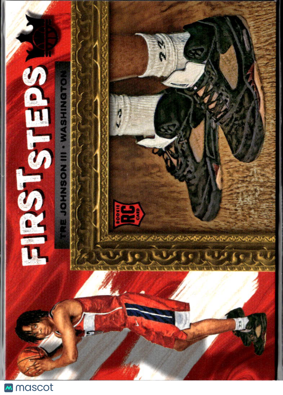 Tre Johnson III 2025 Court Kings First Steps RC SSP 2/8 Washington Wizards